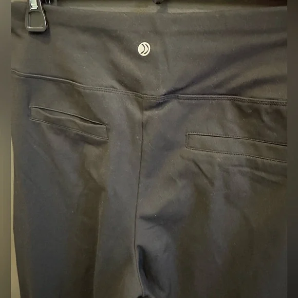 Wide Leg Stretch Pants | Yoga Pants | Pockets | High Waisted | Medium | NWT - Picture 5 of 7